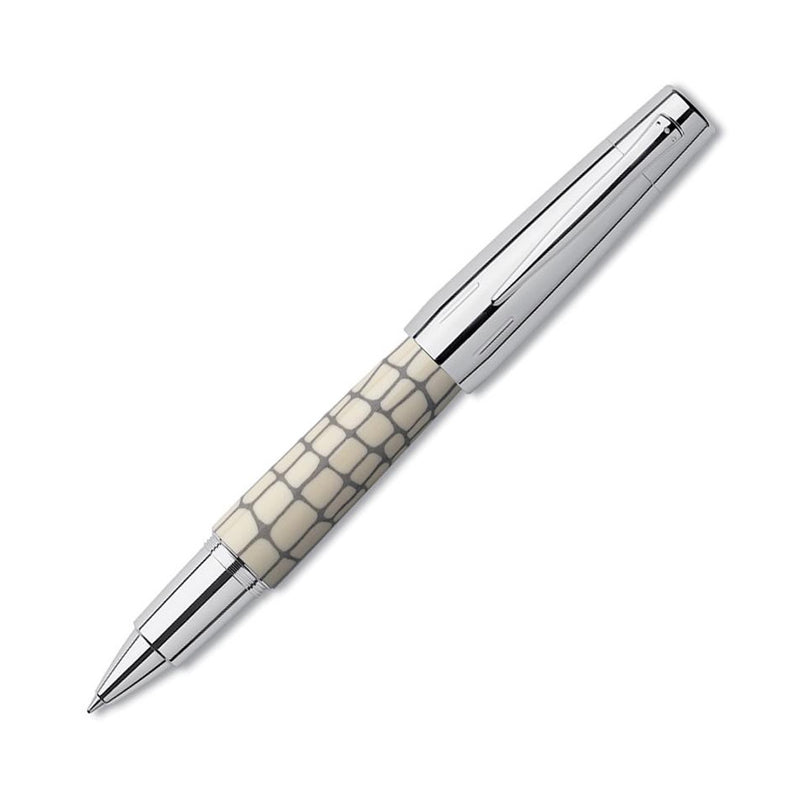 Faber Castell E-Motion Kroko Fildişi Roller Kalem - Hediyelik İmza ve Ofis Kalemi