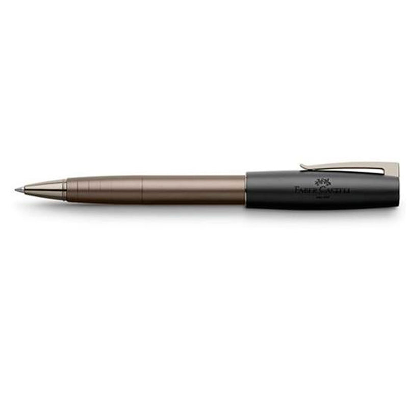 Faber-Castell Fine Writing Loom Gunmetal Mat Roller Kalem - Yumuşak Yazım, İmza ve Hediyelik Ofis Kalemi
