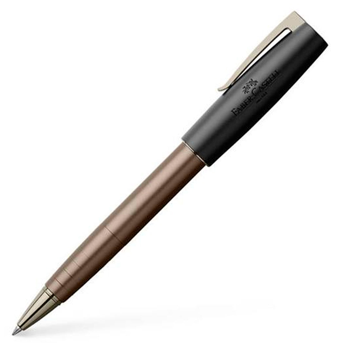 Faber-Castell Fine Writing Loom Gunmetal Mat Roller Kalem - Yumuşak Yazım, İmza ve Hediyelik Ofis Kalemi