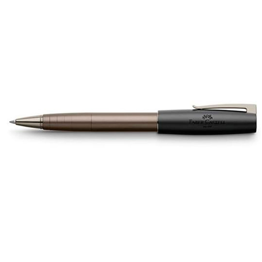 Faber-Castell Fine Writing Loom Gunmetal Mat Roller Kalem - Yumuşak Yazım, İmza ve Hediyelik Ofis Kalemi
