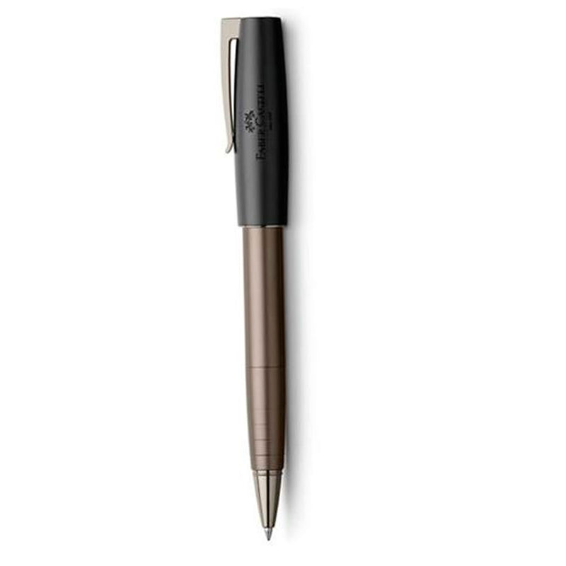 Faber-Castell Fine Writing Loom Gunmetal Mat Roller Kalem - Yumuşak Yazım, İmza ve Hediyelik Ofis Kalemi