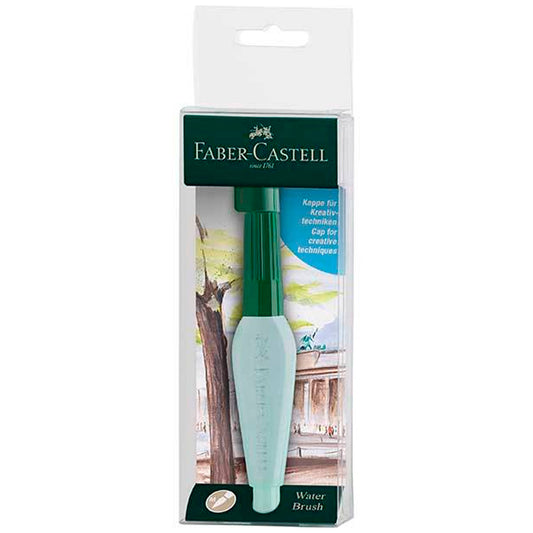 Faber-Castell Hazneli Suluboya Fırçası - Yuvarlak Uçlu Sanat ve Resim Fırçası