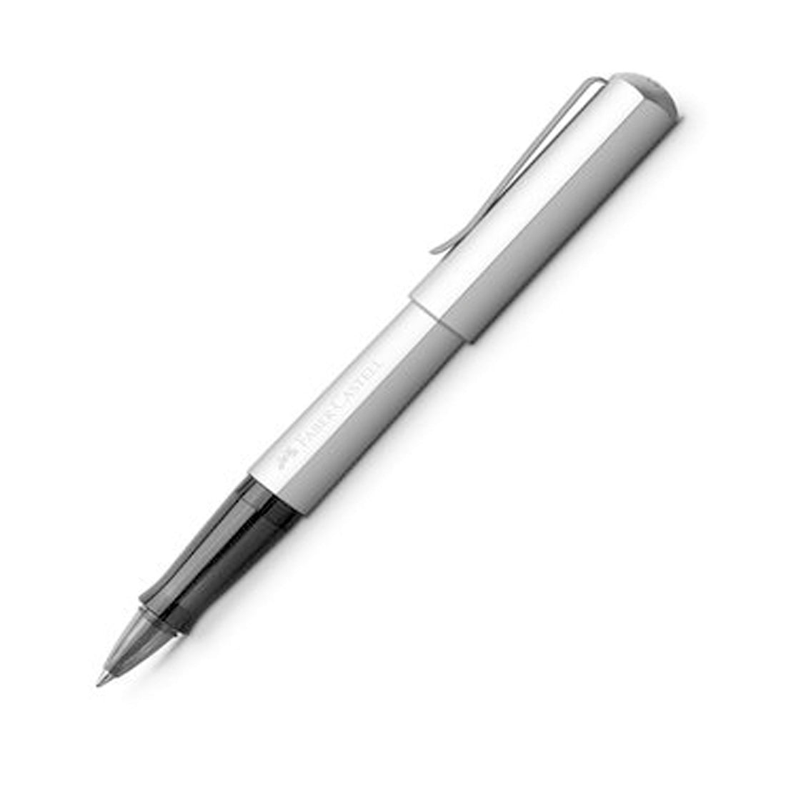 Faber-Castell HEXO Gümüş Roller Kalem - Hediyelik, İmza ve Ofis Kalemi