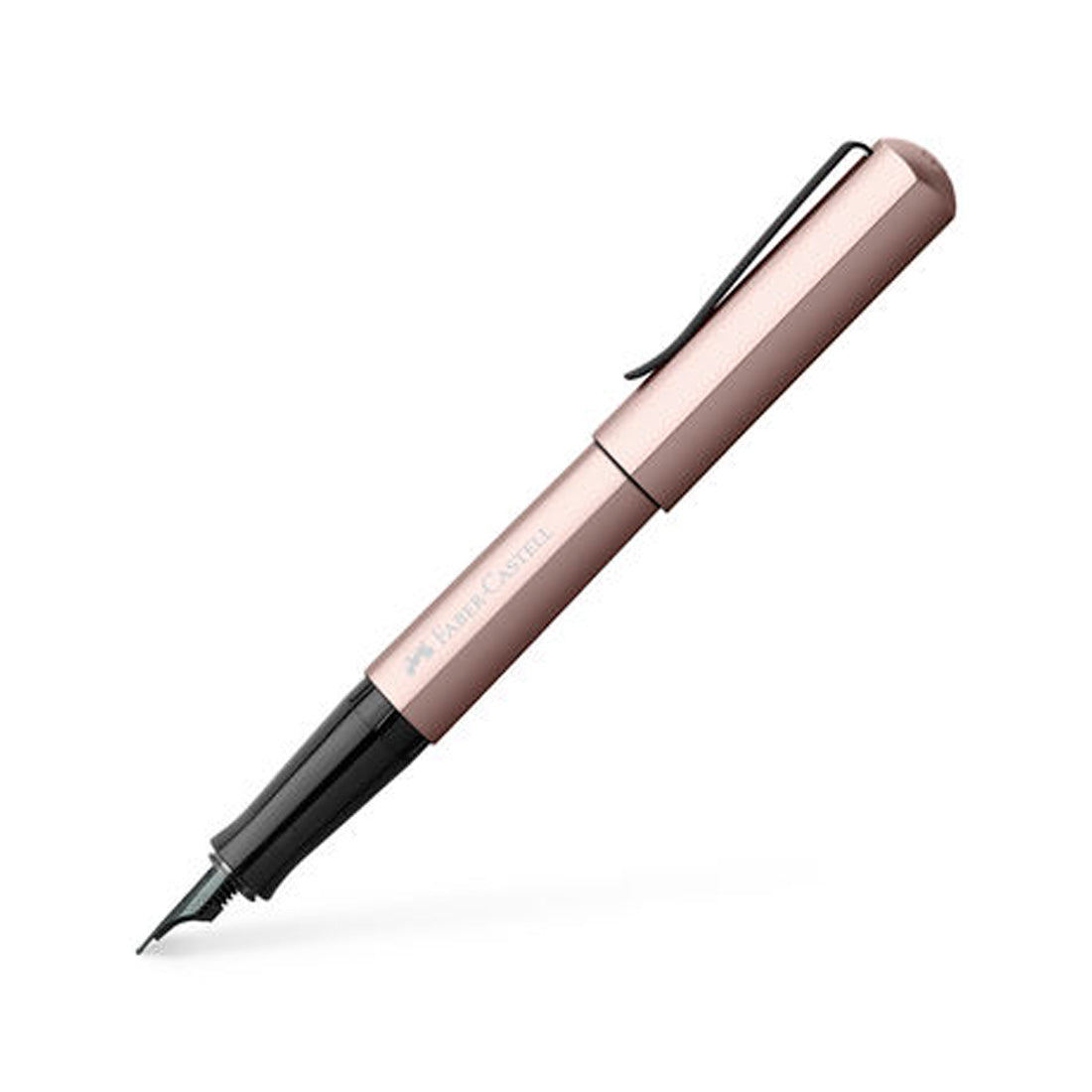 Faber-Castell HEXO Rose M Uç Dolma Kalem - Hediyelik, İmza ve Yumuşak Yazım Kalemi