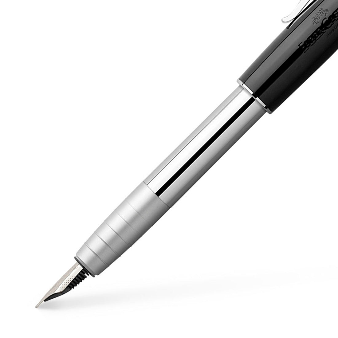 Faber Castell Loom Siyah Dolma Kalem - Yumuşak Yazım, İmza ve Hediyelik Kalemi