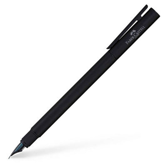 Faber-Castell Neo Slim M Uç Mat Siyah Dolma Kalem - Hediyelik İmza ve Ofis Kalemi