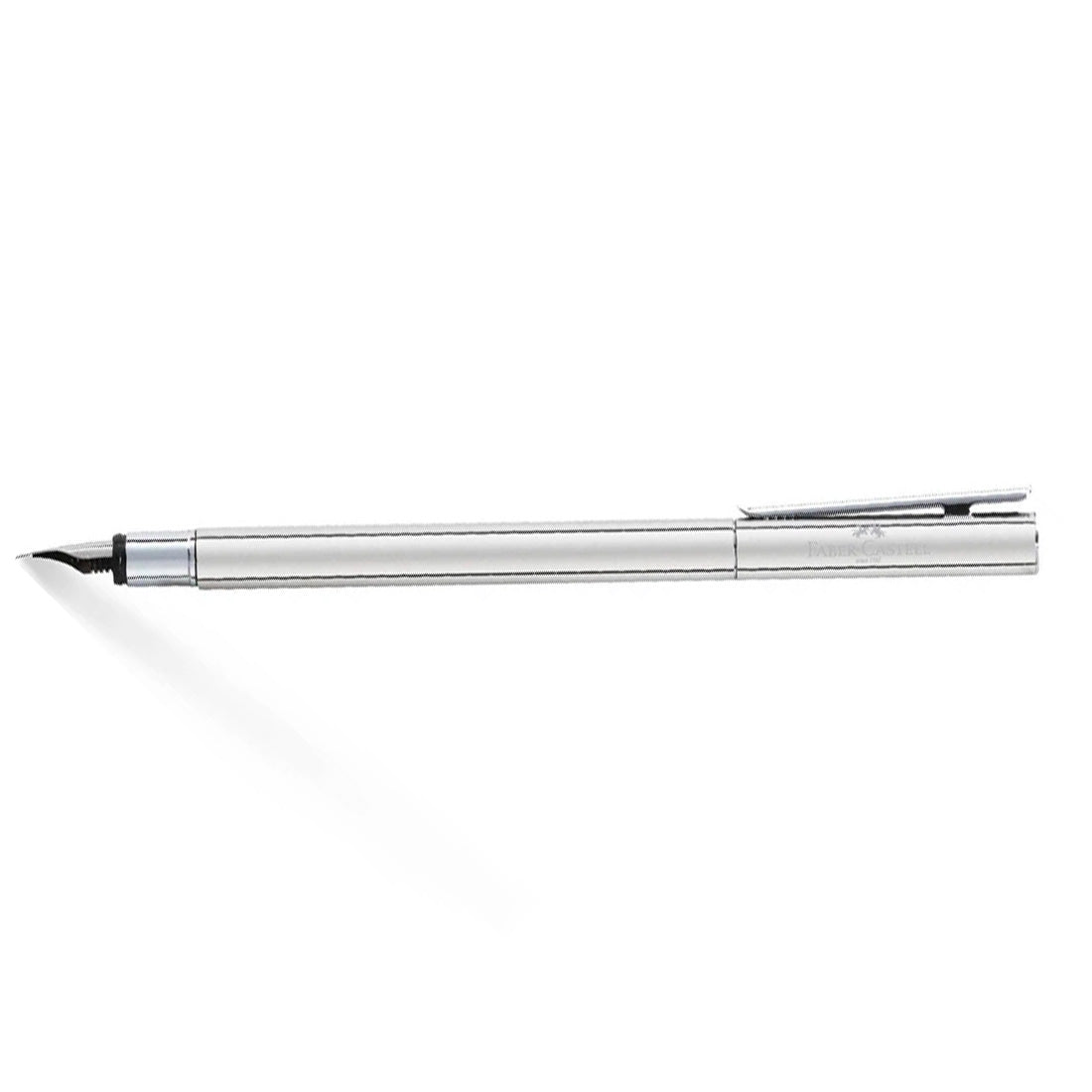 Faber-Castell Neo Slim Parlak Çelik M Uç Dolma Kalem - Hediyelik, İmza ve Ofis Kalemi