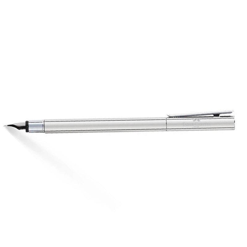 Faber-Castell Neo Slim Parlak Çelik M Uç Dolma Kalem - Hediyelik, İmza ve Ofis Kalemi