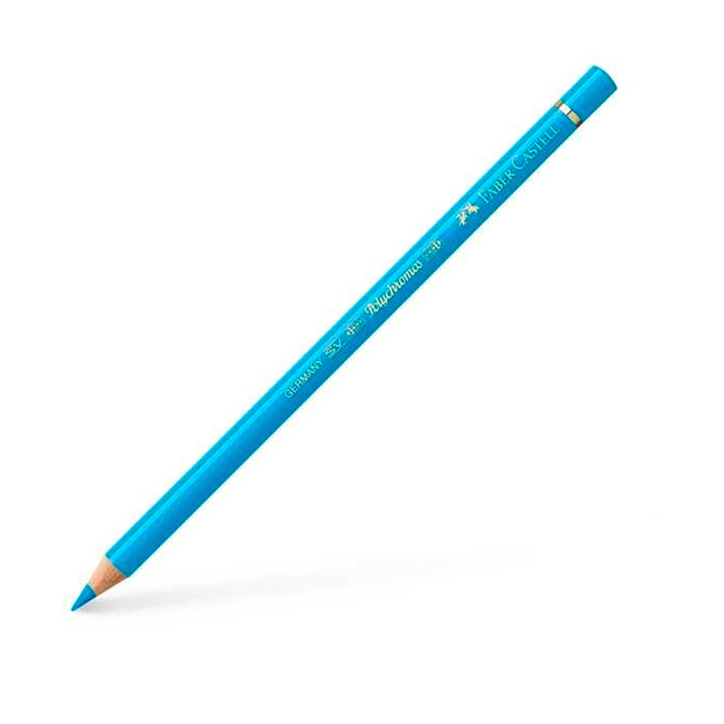 Faber Castell Polychromos Açık Ftal Mavi Kalem - Sanatsal Çizim ve Eskiz Kalemi