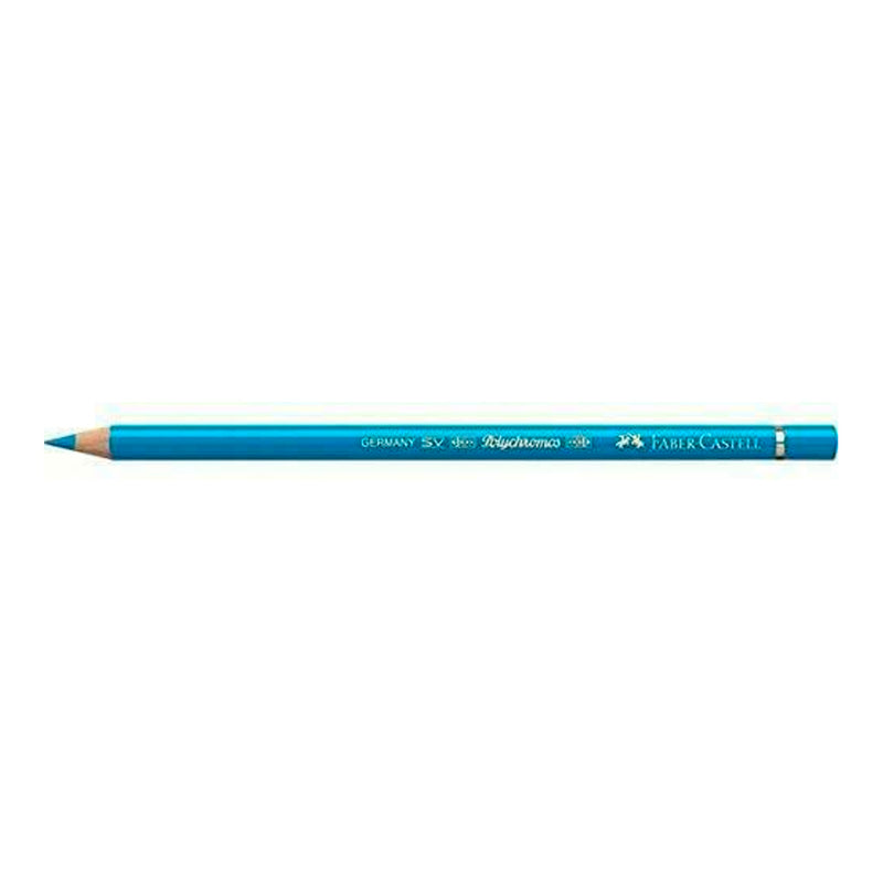 Faber Castell Polychromos Orta Ftal Mavi Kalem - Sanatsal Çizim ve Eskiz Kalemi