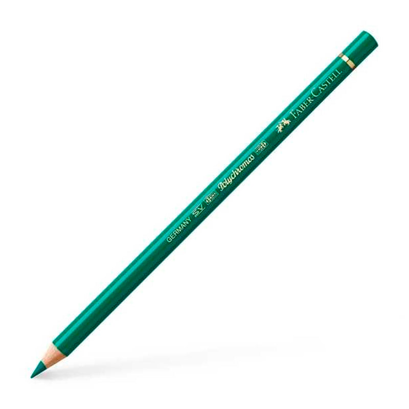 Faber Castell Polychromos Kalıcı Yeşil Kalem - Profesyonel Sanatçı Çizim ve Eskiz Kalemi