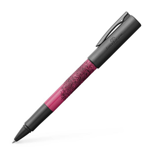 Faber Castell Writink Print Pembe Roller Kalem - Yumuşak Yazım, İmza ve Ofis Kalemi