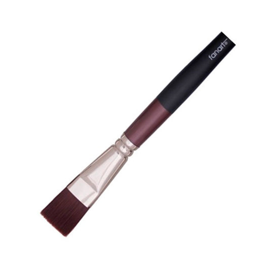 Fanart Academy Yassı Fırça - Düz Kesik Sanat Fırçası Akrilik ve Yağlı Boya İçin