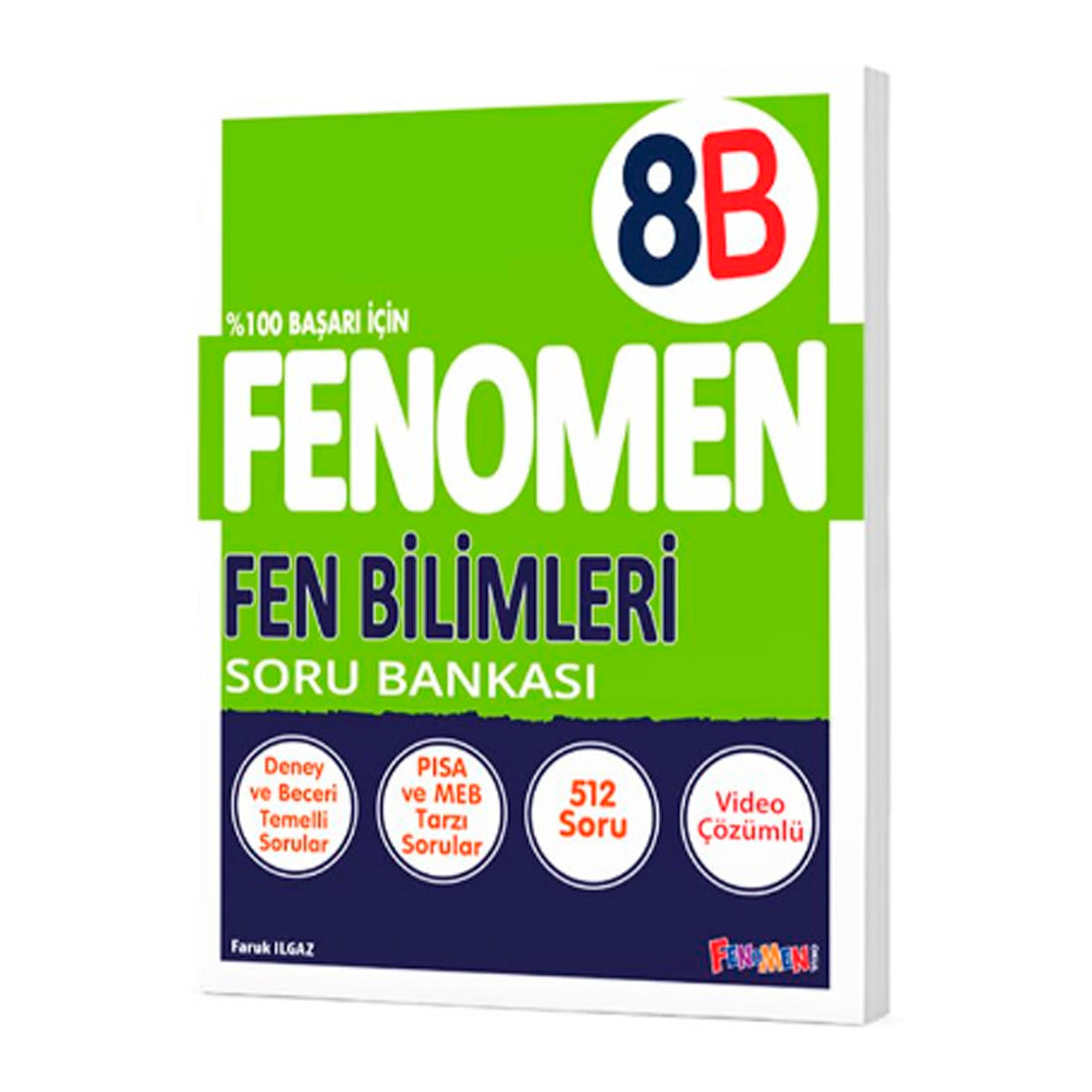 Fenomen Okul Yayınları 8. Sınıf Fenomen Fen Bilimleri B Soru Bankası