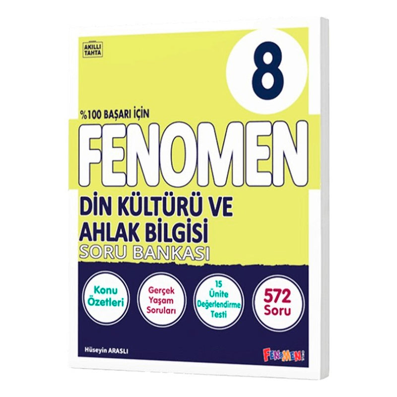 Fenomen Yayın 8. Sınıf Din Kültürü ve Ahlak Bilgisi Soru Bankası