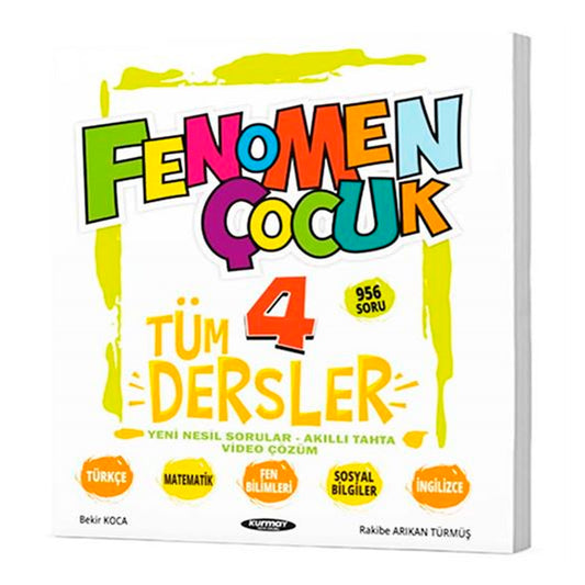 Fenomen Okul Yayınları 4. Sınıf Tüm Dersler Soru Bankası