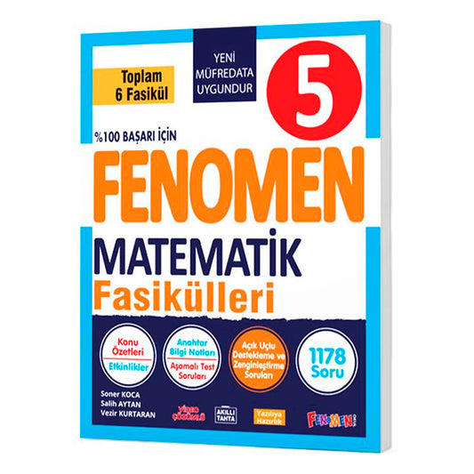 Fenomen Okul Yayınları 5. Sınıf Matematik Fasikül Seti