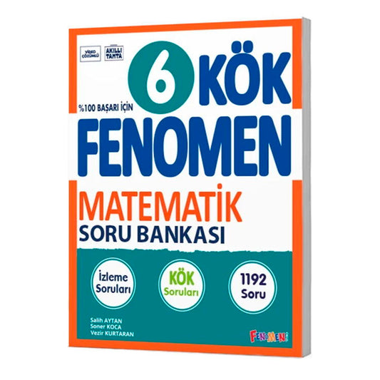 Fenomen Yayınları 6. Sınıf Fenomen Kök Matematik Soru Bankası