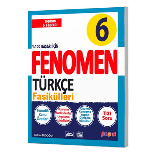 Fenomen Okul Yayınları 6. Sınıf Türkçe Fasikülleri (6 Faskül)