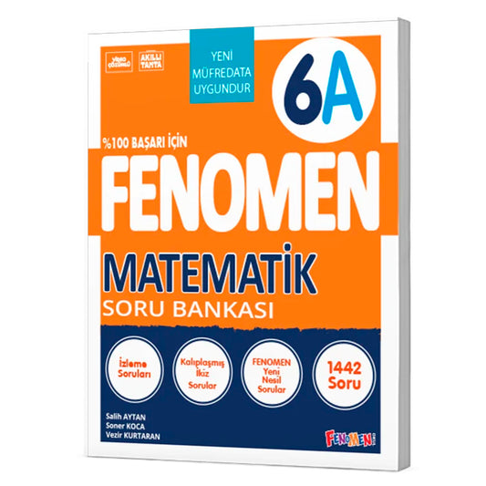 Fenomen Okul Yayınları 6. Sınıf Matematik A Soru Bankası