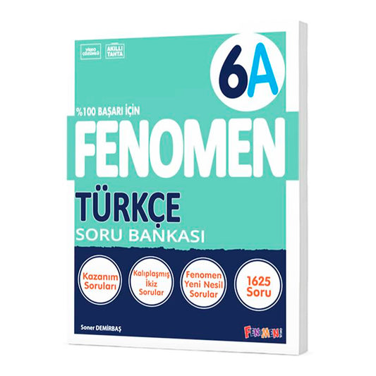 Fenomen Okul Yayınları 6. Sınıf Türkçe A Soru Bankası