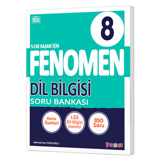Fenomen Okul Yayınları 8. Sınıf Dil Bilgisi Soru Bankası