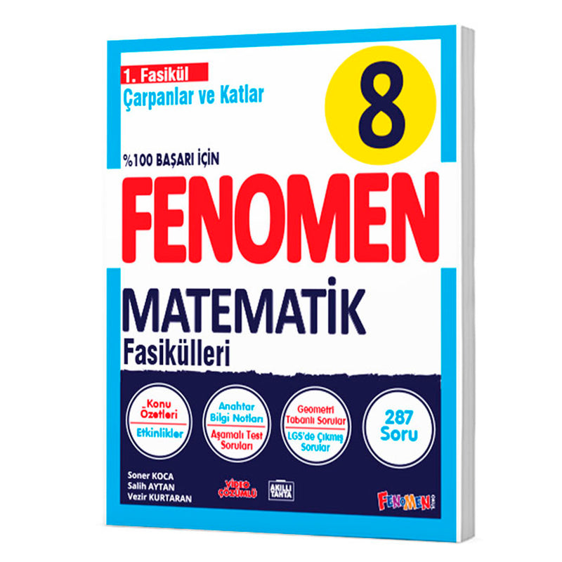 Fenomen Yayınları 8.Sınıf Matematik 1.Fasikül