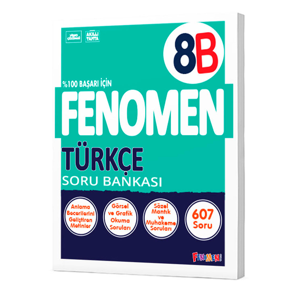 Fenomen Okul Yayınları 8. Sınıf Türkçe Soru Bankası B