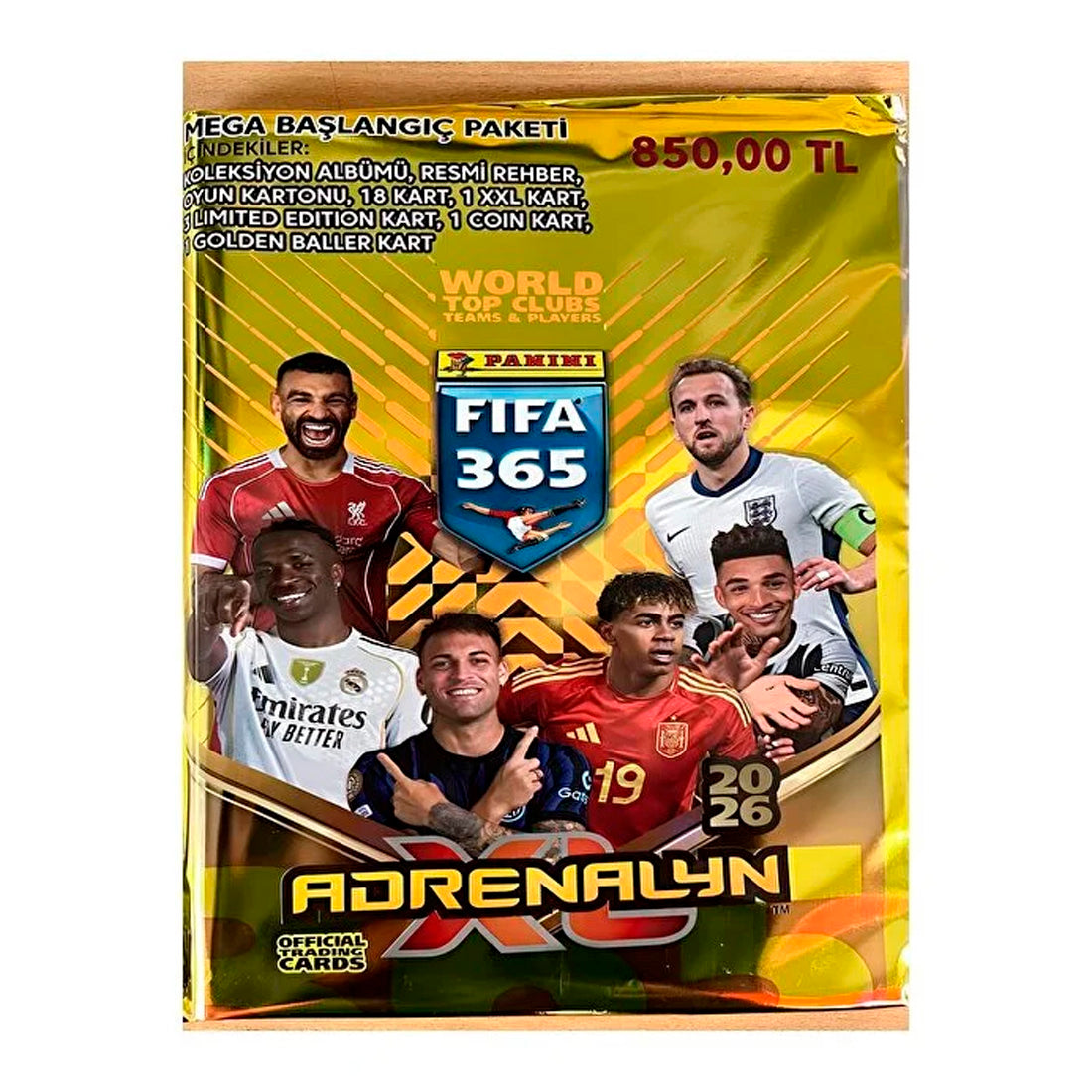 FIFA 365 Adrenalyn 2026 Mega Başlangıç Paketi