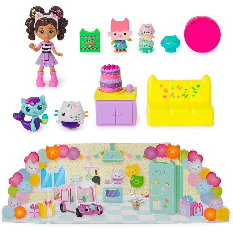 Figür Set Gabby S Dollhouse Cakey-In Doğum Günü