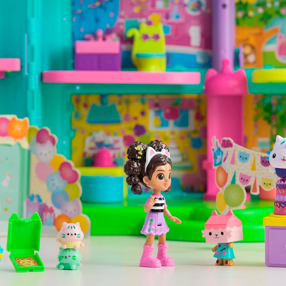 Figür Set Gabby S Dollhouse Cakey-In Doğum Günü
