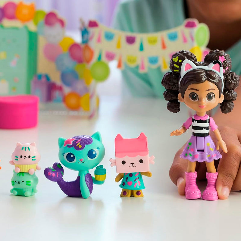 Figür Set Gabby S Dollhouse Cakey-In Doğum Günü