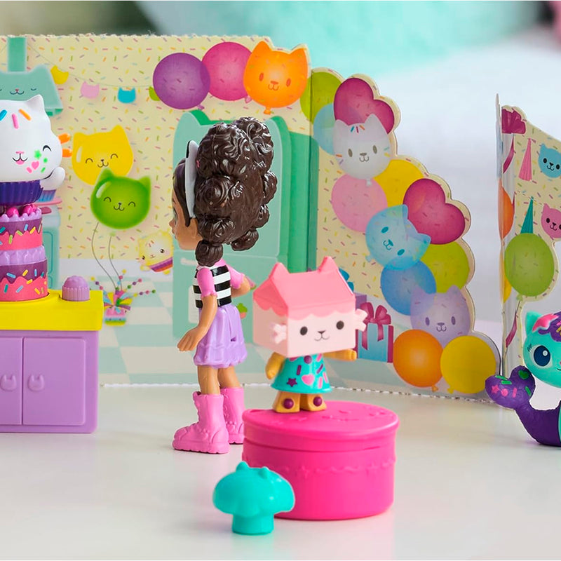 Figür Set Gabby S Dollhouse Cakey-In Doğum Günü