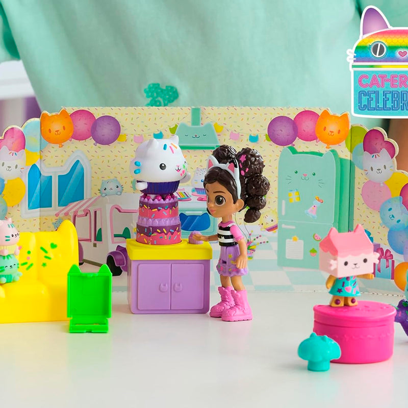 Figür Set Gabby S Dollhouse Cakey-In Doğum Günü