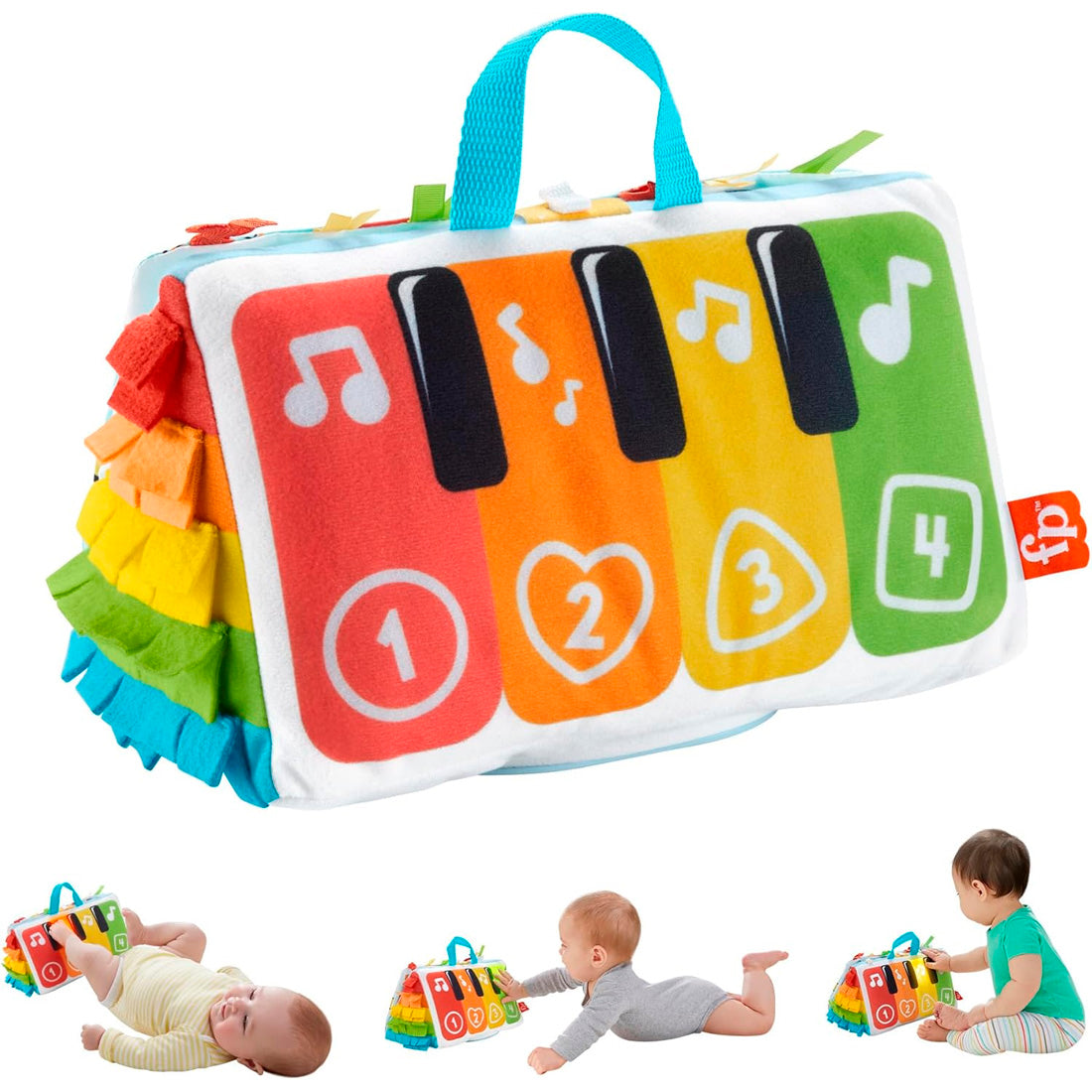 Fisher Price Işıklı Ve Müzikli Yumuşak Piyano HND54