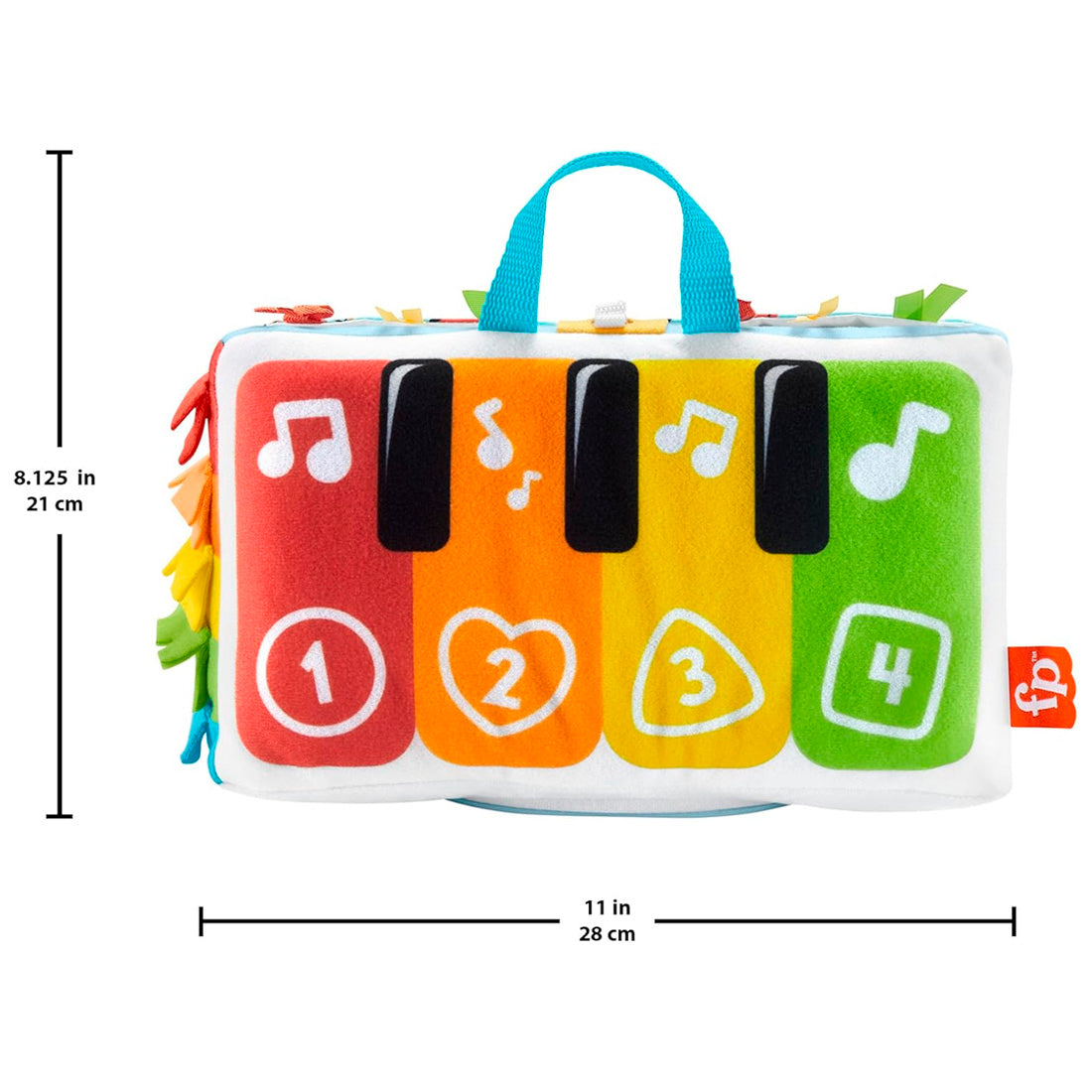 Fisher Price Işıklı Ve Müzikli Yumuşak Piyano HND54