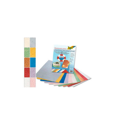 Folia Dövme Metalik 23x33 cm 230 gr Kreatif Karton - Sanatsal El İşi ve Hobi Kartonu