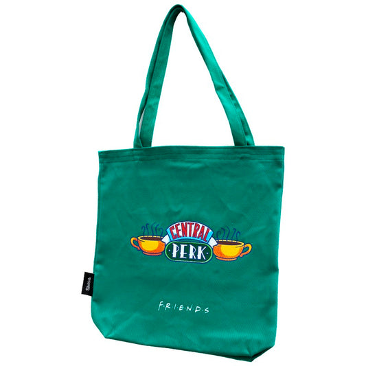 Friends Central Perk Yeşil Gabardin Unisex Bez Çanta