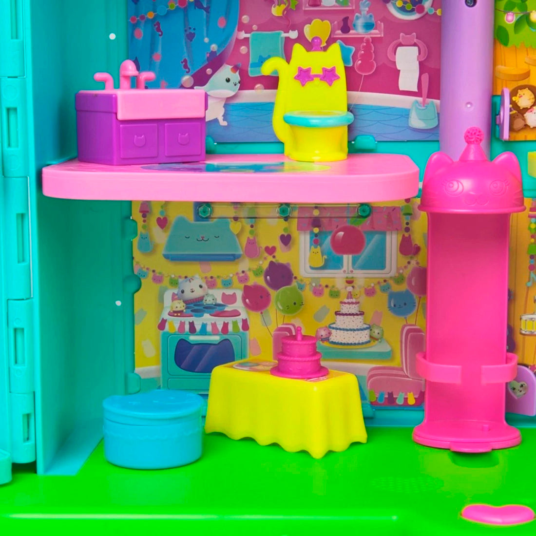 Gabby Dollhouse Festival Evi Eğlenceli Müzikli Oyun Seti 6070742