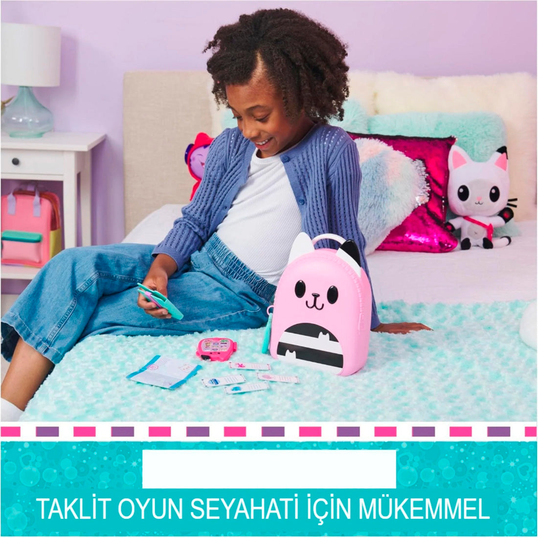 Gabby's Dollhouse Seyahat Çanta Seti 6067213