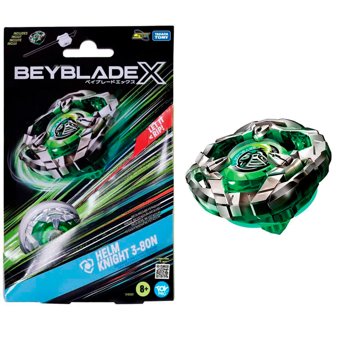 Giochi Beyblade 1Li Set Helm Knight 3-80N-Tp9581 Gio-Bey09000