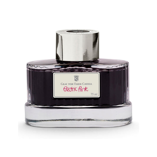 Graf Von Faber Castell Pembe Mürekkep - Dolma Kalem, Kaligrafi ve Yazım İçin Şişe Mürekkep