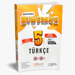 Günay Yayınları 5. Sınıf Bumerang Etkinlikli Türkçe Soru Bankası