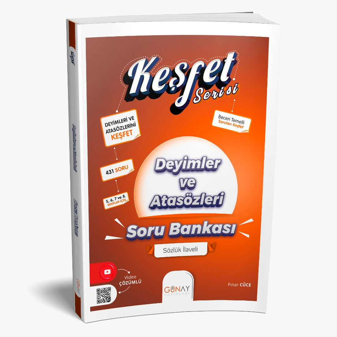 Günay Yayınları 8.Sınıf Keşfet Serisi Deyimler ve Atasözleri Soru Bankası