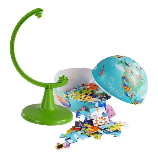 Gürbüz Dino World 15 Cm 54 Parça 3 Boyutlu Puzzle Küre