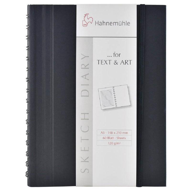 Hahnemühle Sketch Diary A6 120gsm Eskiz Defteri - Not Tutma, Okul ve Planlayıcı Defteri