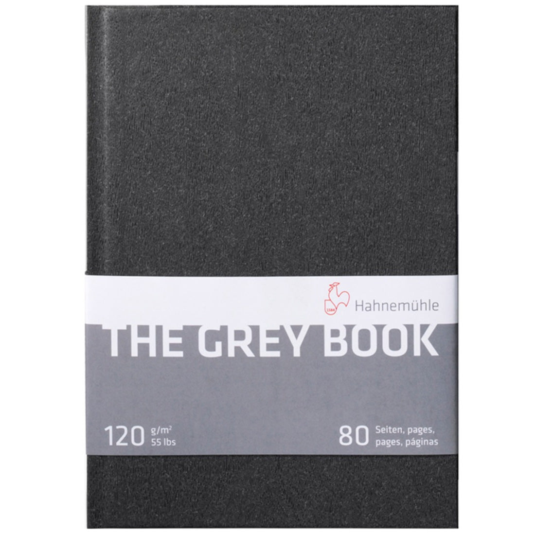 Hahnemühle The Grey Book 120gsm A4 Eskiz Defteri - Sanatsal Çizim ve Not Tutma Defteri