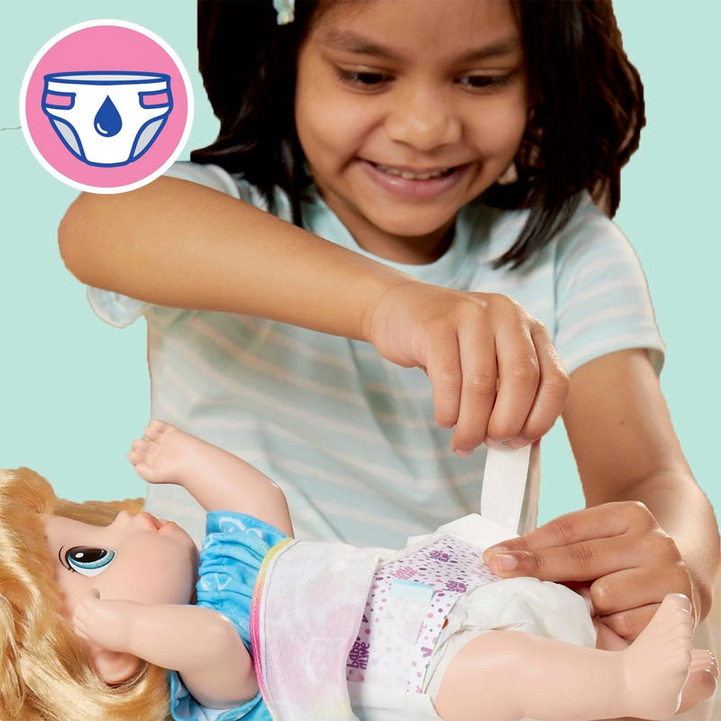 Hasbro Baby Alive Bebeğimle Egl.Yudumlar Sarışın F7356