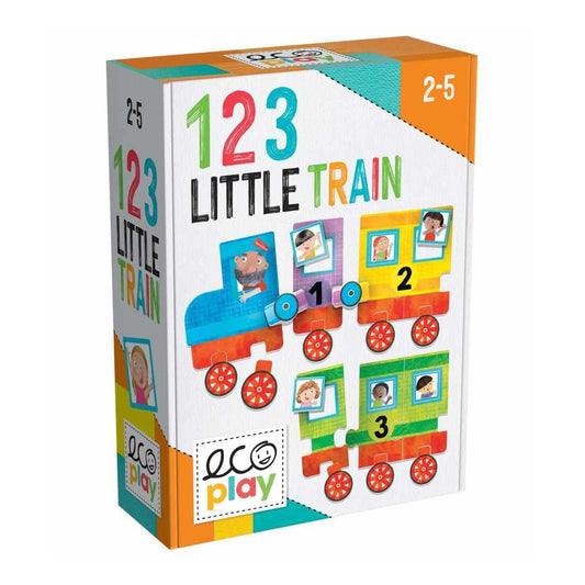 Headu Ecoplay 123 Little Train Yapboz