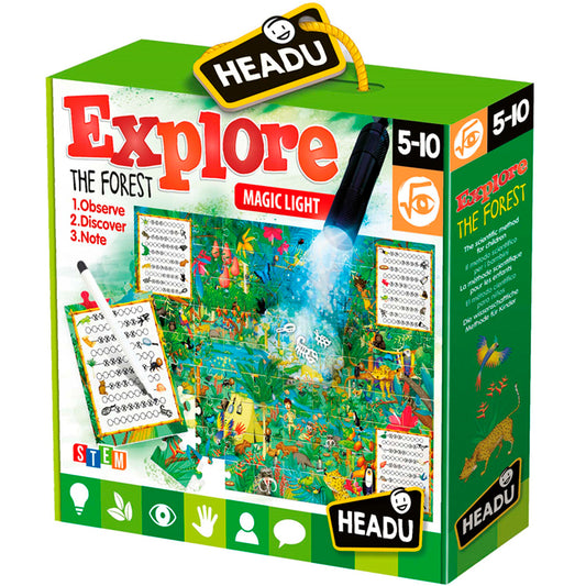 Headu Keşfet Sihirli Fenerli Çocuk Puzzle